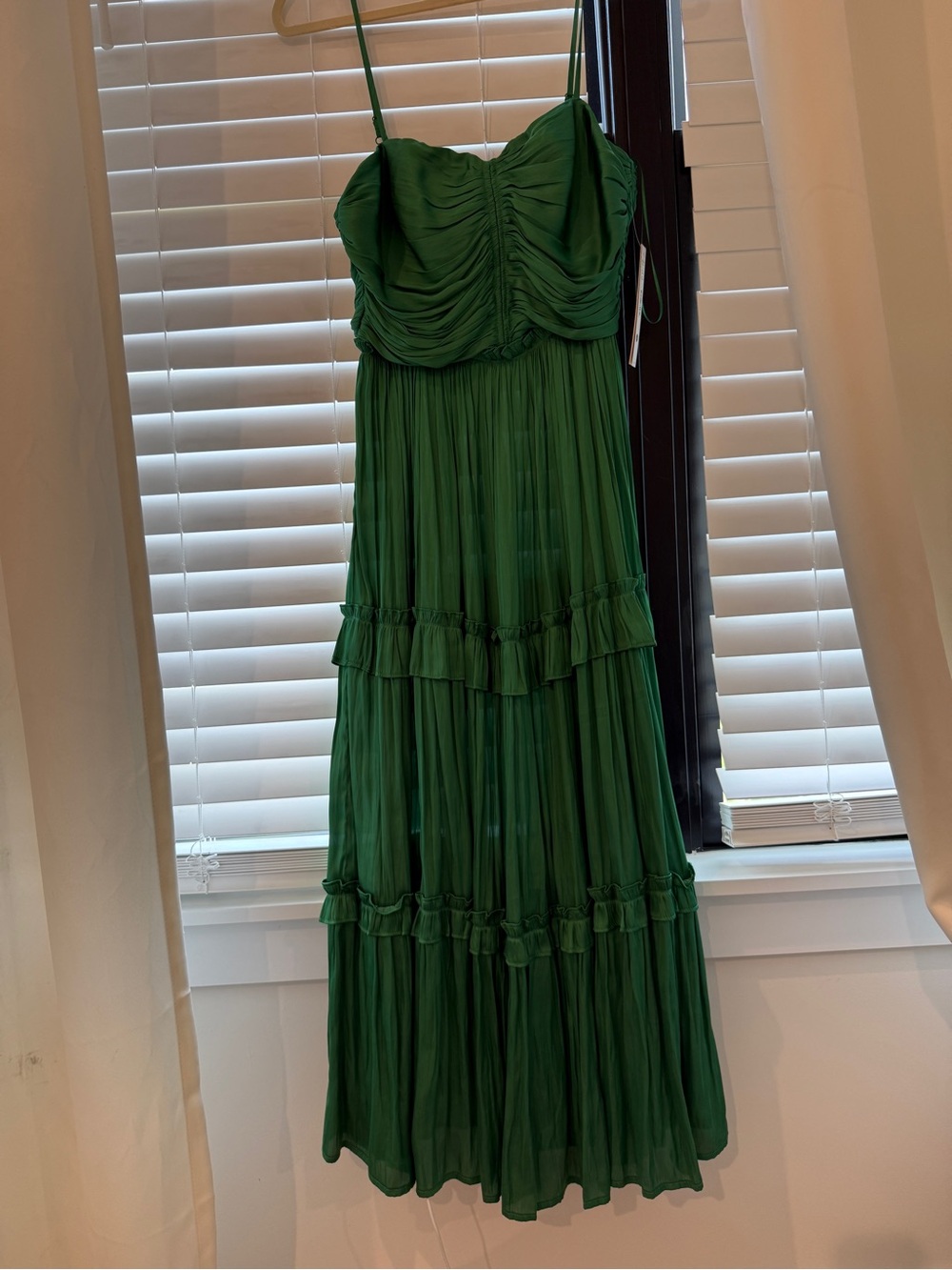 Gorgeous Bloomingdale’s Satin Dress NWT!!!